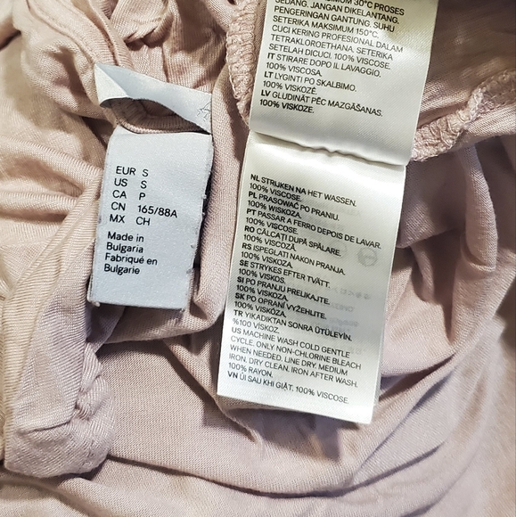 H&M Soft Pink Basic T-Shirt - Picture 3 of 3